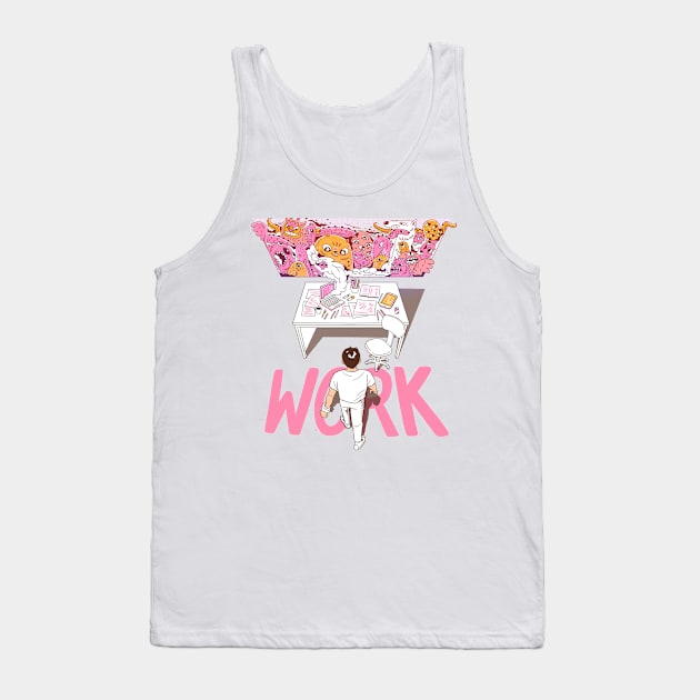 Work Tank Top by geolaw